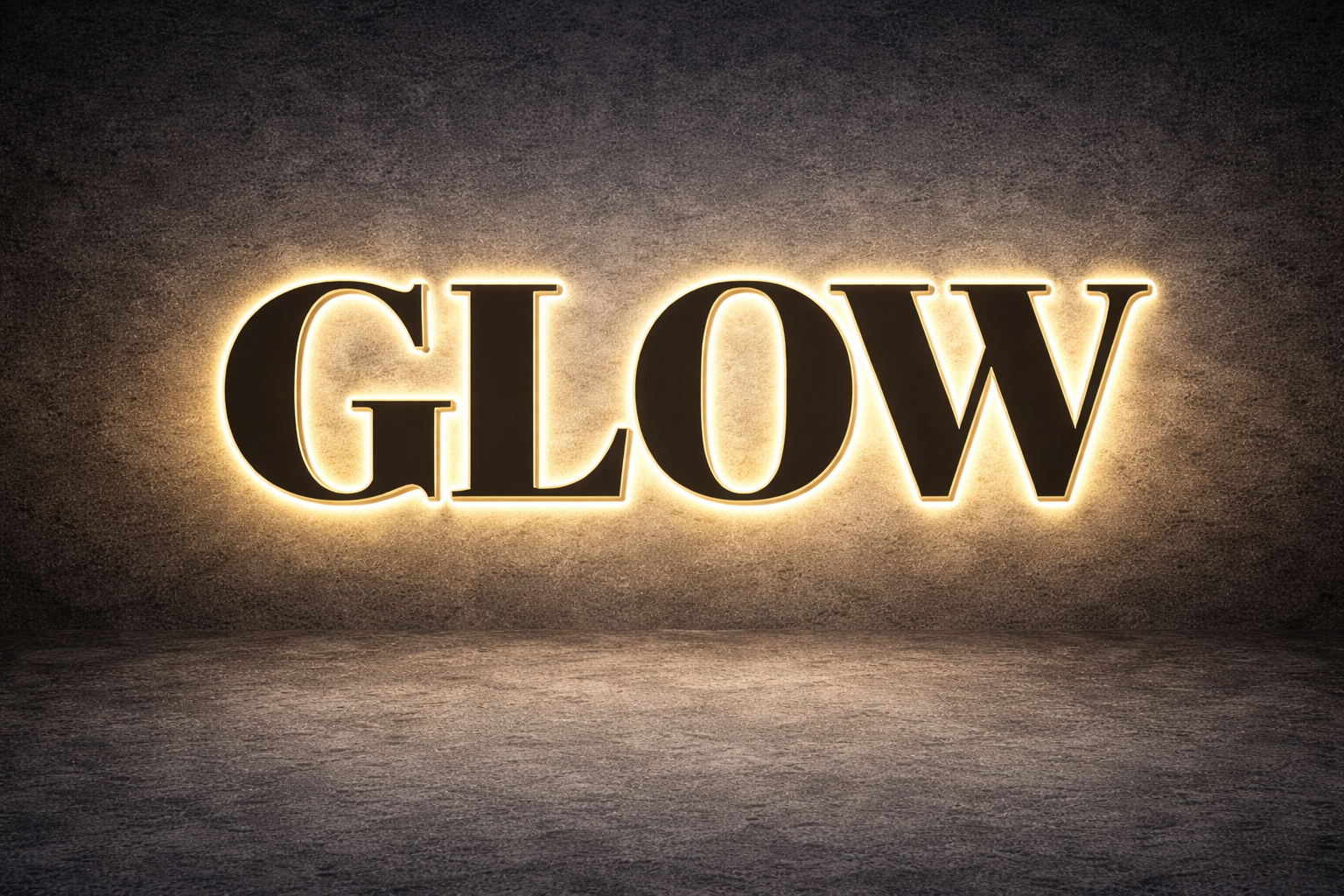 Back Lit (Halo Lit) Letters