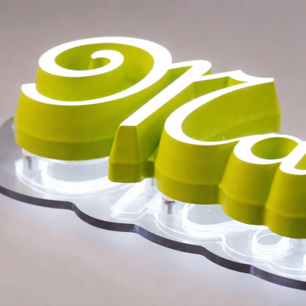 Acrylic Sollidd letters